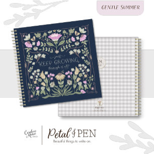 Carnet de l'été Floral Folk Journal