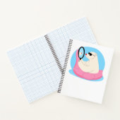 Carnet de l'été ours polaire cool (Intérieur)