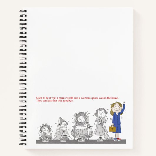 Carnet de l'évolution féministe (Devant)