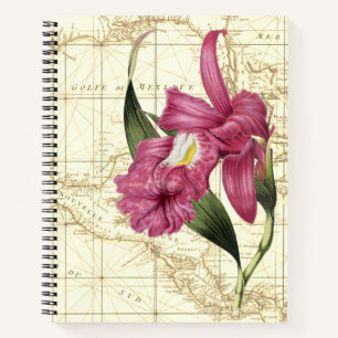 Carnet de l'explorateur botanique des orchidées
