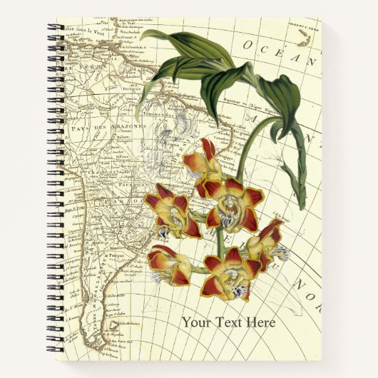 Carnet de l'explorateur de l'Orchidée dorée (Devant)