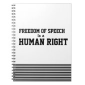 Carnet de liberté de parole (Devant)