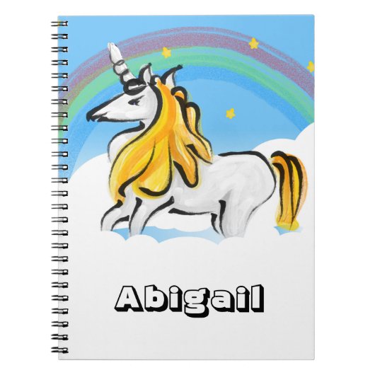 Carnet de licorne (Devant)