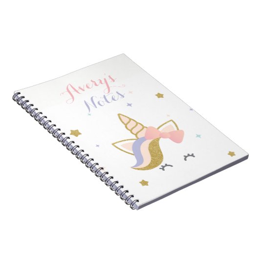 Carnet de licorne, carnet d'école (Côté Droit)