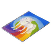Carnet de licorne d'arc-en-ciel (Côté gauche)
