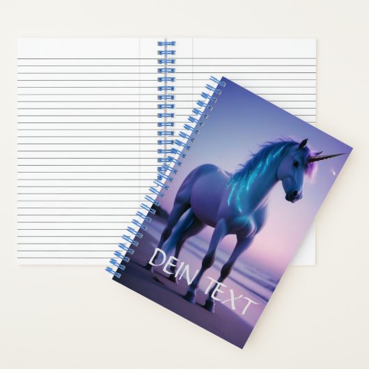 Carnet de licorne magique (À l'intérieur)
