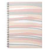 Carnet de lignes Abstraites Boho Chic minimal (Devant)