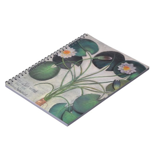 Carnet de Lillies de l'eau (Côté gauche)
