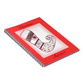 Carnet de liste de Noël (Côté Droit)