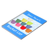 Carnet de liste de seau (Côté gauche)