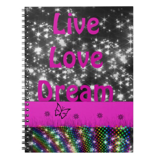 Carnet de live&dream d'étincelle (Devant)