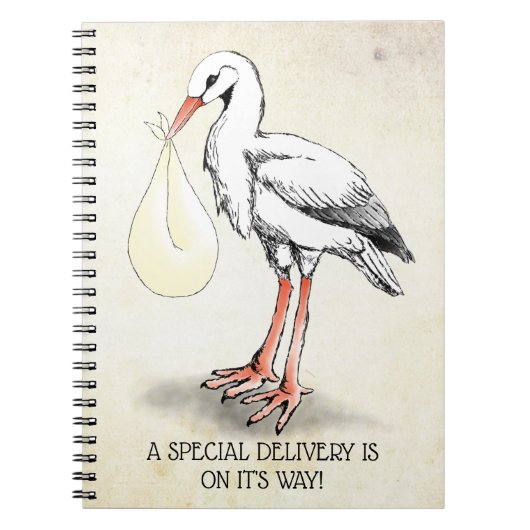 Carnet de livraison spéciale de la cigogne (neutre (Devant)