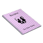 Carnet de livre de recettes personnalisé (Côté Droit)