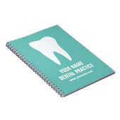 Carnet de logo de dentiste pour cabinet dentaire (Côté Droit)