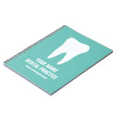 Carnet de logo de dentiste pour cabinet dentaire (Côté gauche)