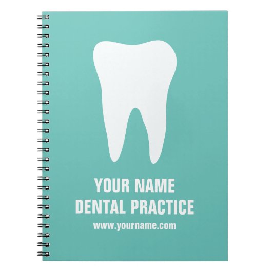 Carnet de logo de dentiste pour cabinet dentaire (Devant)