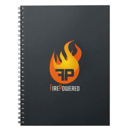 Carnet de logo de FirePowered (Devant)
