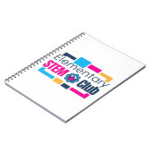 Carnet de logo du club STEM élémentaire (Côté gauche)