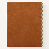 Carnet de logo Gold personnalisable pour les avoca (Dos)