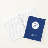 Carnet de logo simple Blue Business (Intérieur)