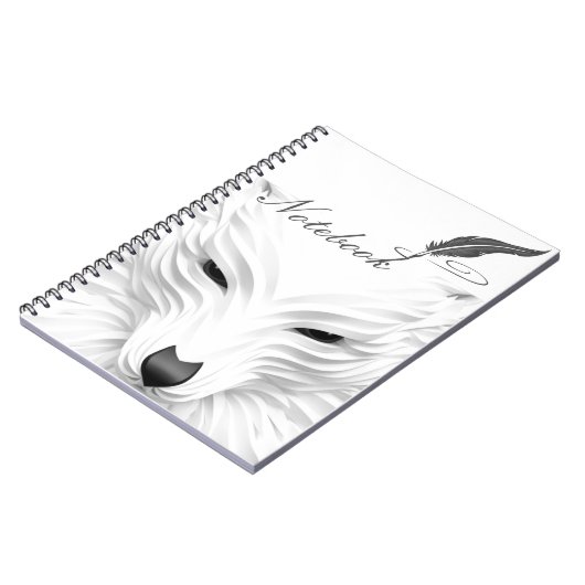 carnet de loup blanc (Côté gauche)