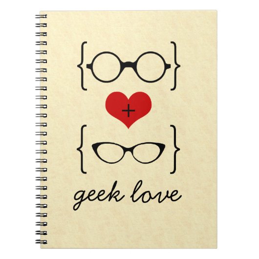 Carnet de lunettes Geeky (Devant)
