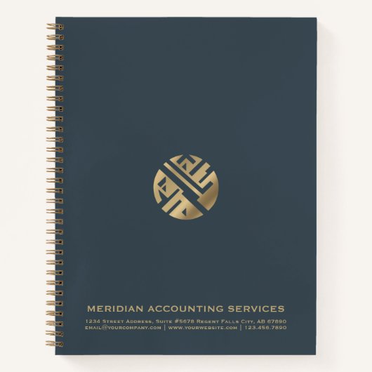 Carnet De Luxe Simple Et Élégant (Devant)