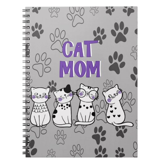 Carnet de Maman Chat et Pattes (Devant)