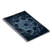 Carnet de Mandala en bleu profond (Côté Droit)