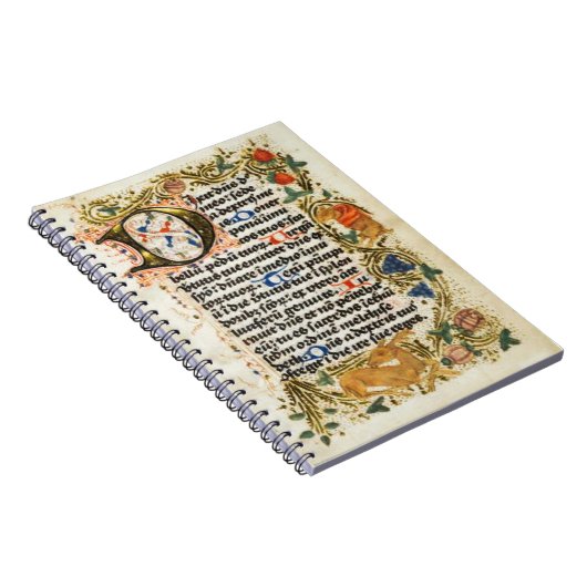 Carnet de manuscrit éclairé (Côté Droit)