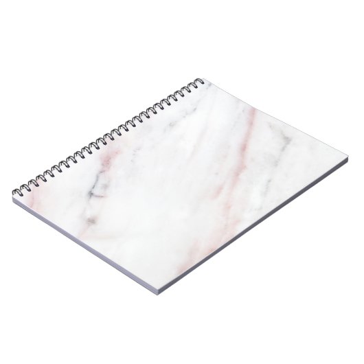 Carnet de marbre blanc et rose (Côté gauche)