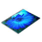 Carnet de marguerites bleues (Côté gauche)