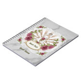 Carnet de mariage personnalisé de Roses Bride (Côté gauche)