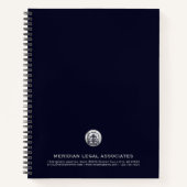 Carnet de marque avec logo (Devant)