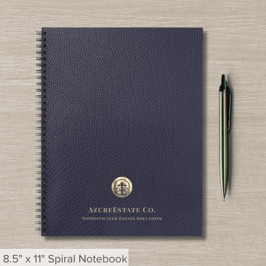 Carnet de marque avec logo