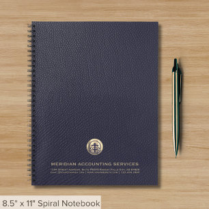 Carnet de marque avec logo Gold Seal