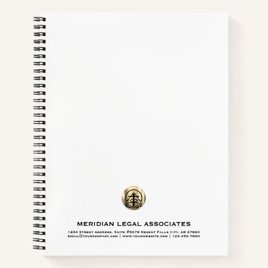 Carnet de marque classique (Devant)