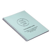 Carnet de marque Logo Entreprise d'affaires (Côté Droit)