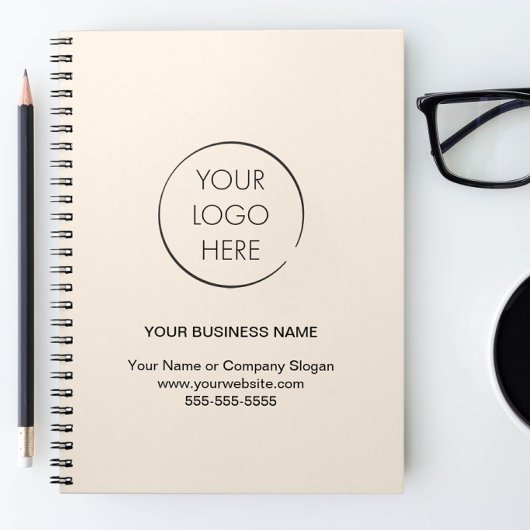 Carnet de marque Logo Entreprise d'affaires