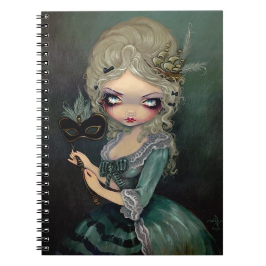 Carnet "de mascarade de Marie" (Devant)