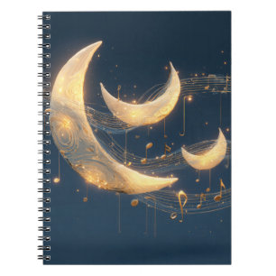 Carnet de mélodie céleste de la lune