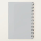 Carnet de mentalité de réussite personnalisé Objec (Verso)