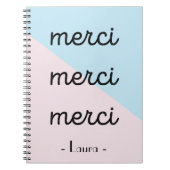 Carnet de Merci (Devant)