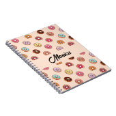 Carnet De mignons beignets décoratifs roses (Côté Droit)