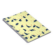 Carnet De mignons chatons bleus et des poissons rouges (Côté Droit)