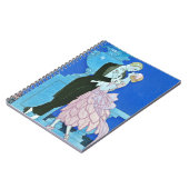 Carnet de minuit d'art déco de baiser (Côté gauche)