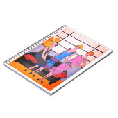 Carnet de mode vintage (Côté gauche)