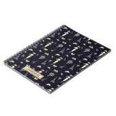 Carnet de mode Vintage classique des années 50 (Côté gauche)