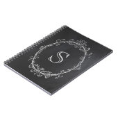 Carnet de monogramme, carnet initial, tableau (Côté gauche)