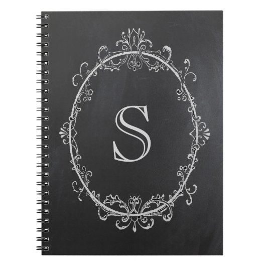 Carnet de monogramme, carnet initial, tableau (Devant)
